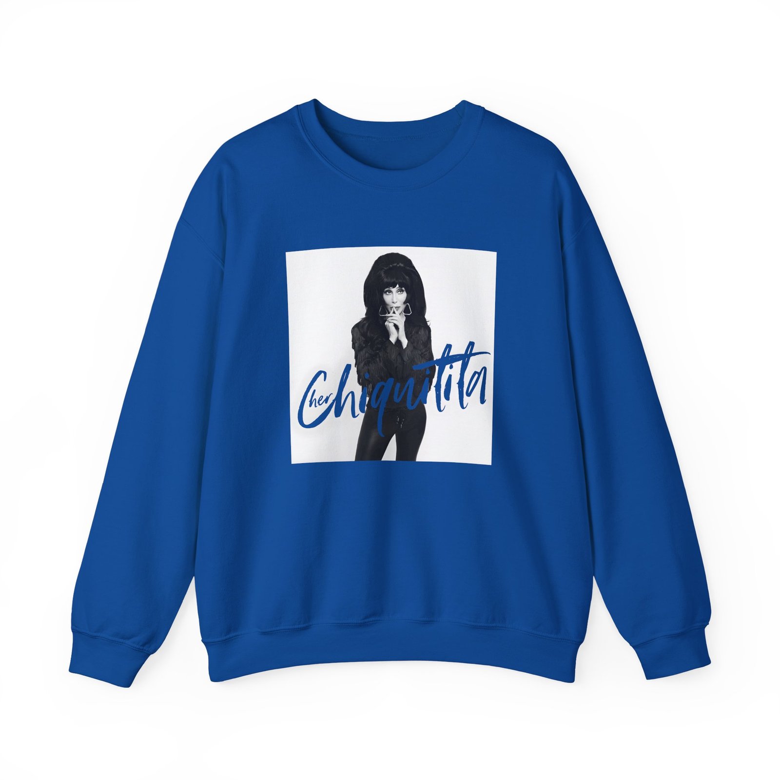 Cher Chiquitita Photo Unisex Heavy Blend™ Crewneck Sweatshirt