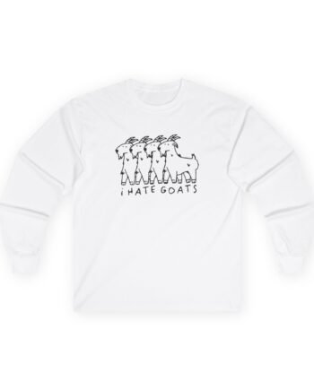 Tommyinnit I Hate Goats Unisex Ultra Cotton Long Sleeve Tee