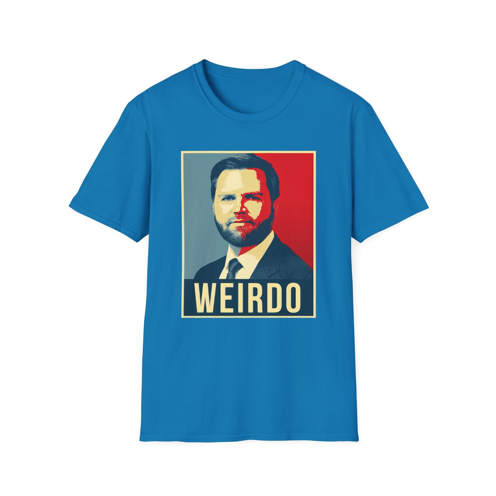 Weird Jd Vance Unisex Softstyle T-Shirt