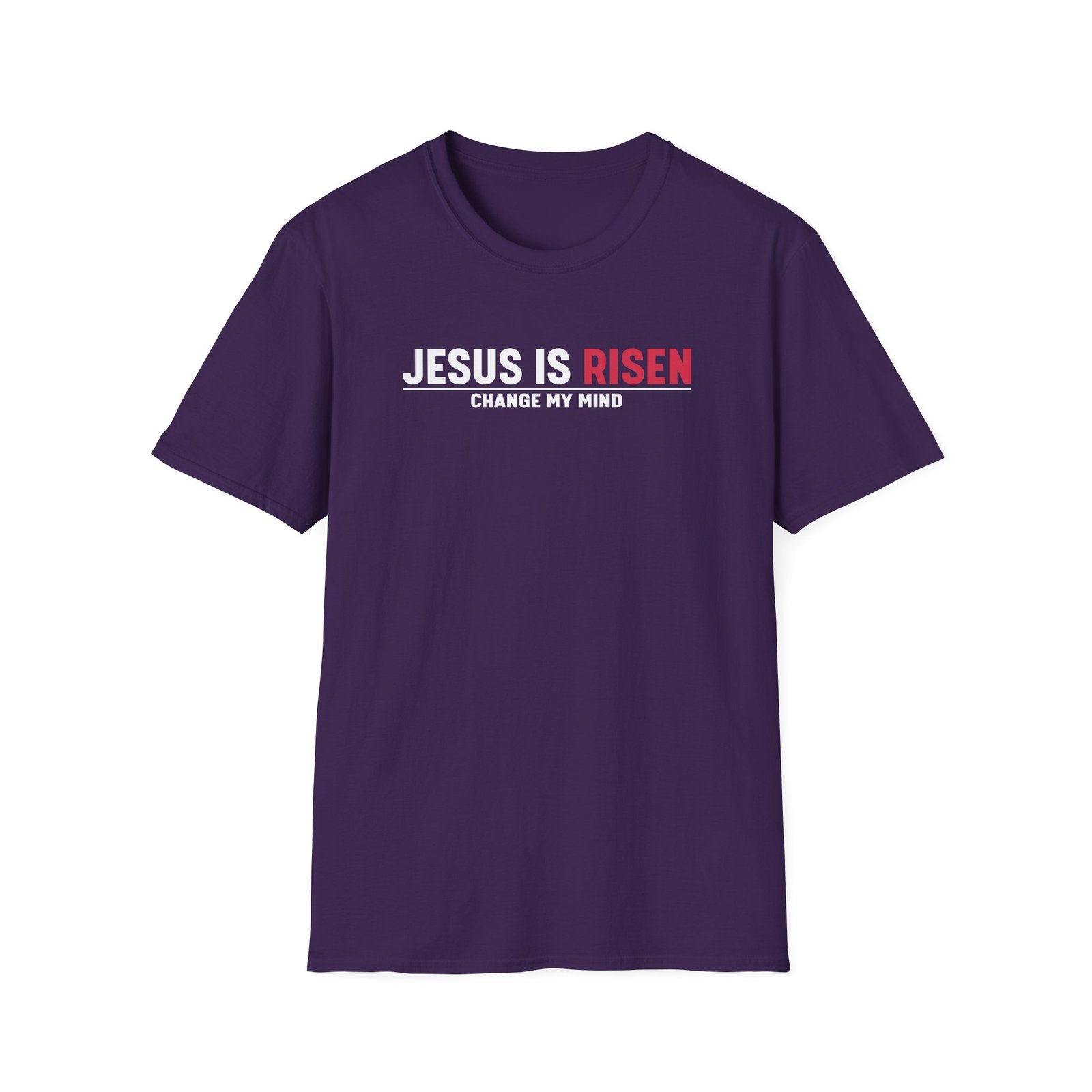 Louder With Crowder Jesus is Risen Unisex Softstyle T-Shirt