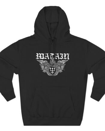 Watain Emblem 2022 Three-Panel Fleece Hoodie