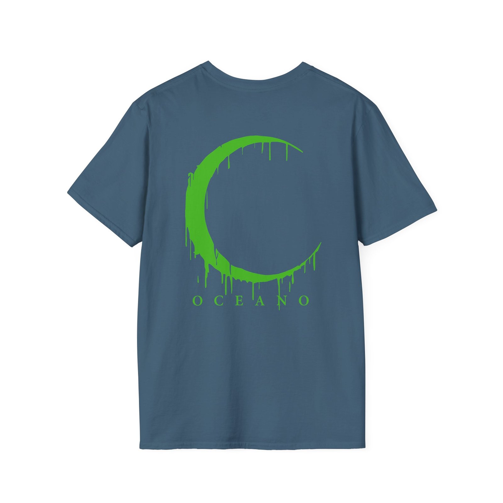Oceano Alien Green Moon Unisex Softstyle T-Shirt