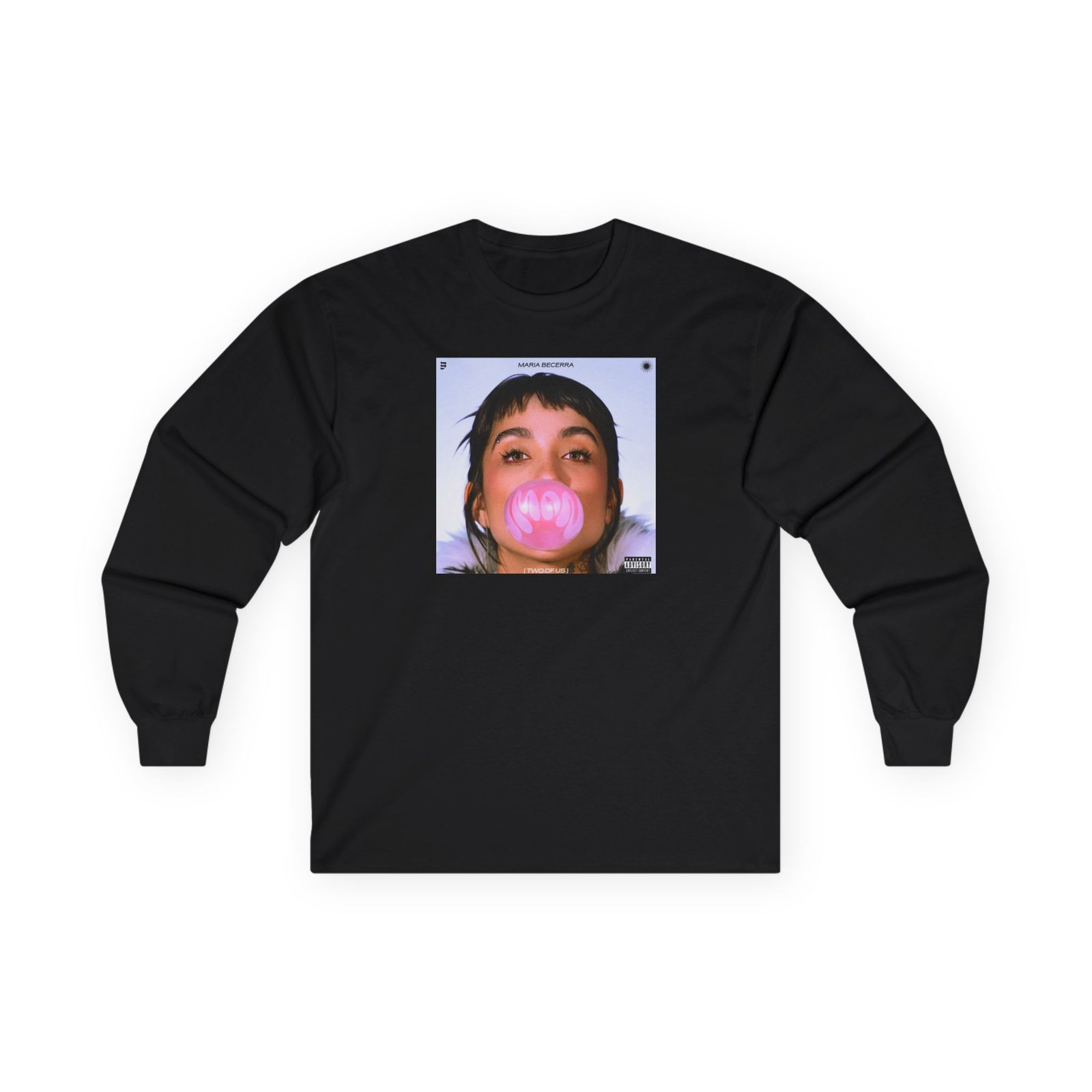 Maria Becerra Remera Two of Us Unisex Ultra Cotton Long Sleeve Tee