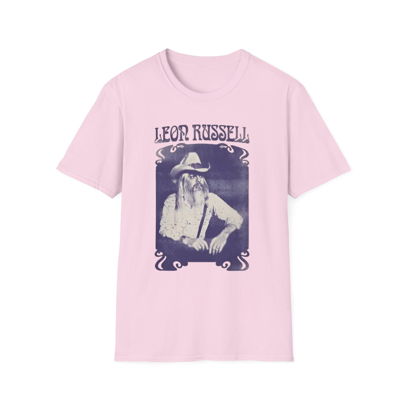 Leon Russell Unisex Softstyle T-Shirt