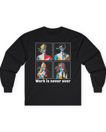 Daft Punk Work is never over Unisex Ultra Cotton Long Sleeve Tee