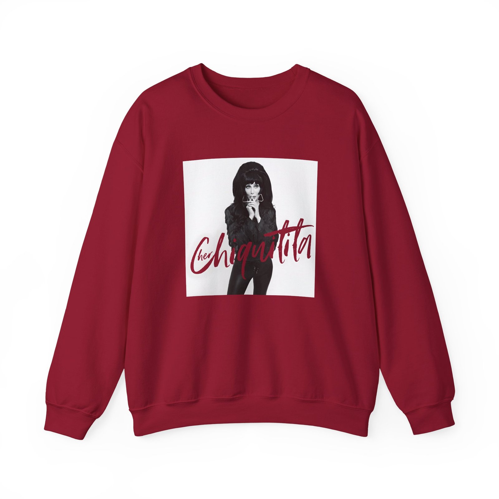 Cher Chiquitita Photo Unisex Heavy Blend™ Crewneck Sweatshirt