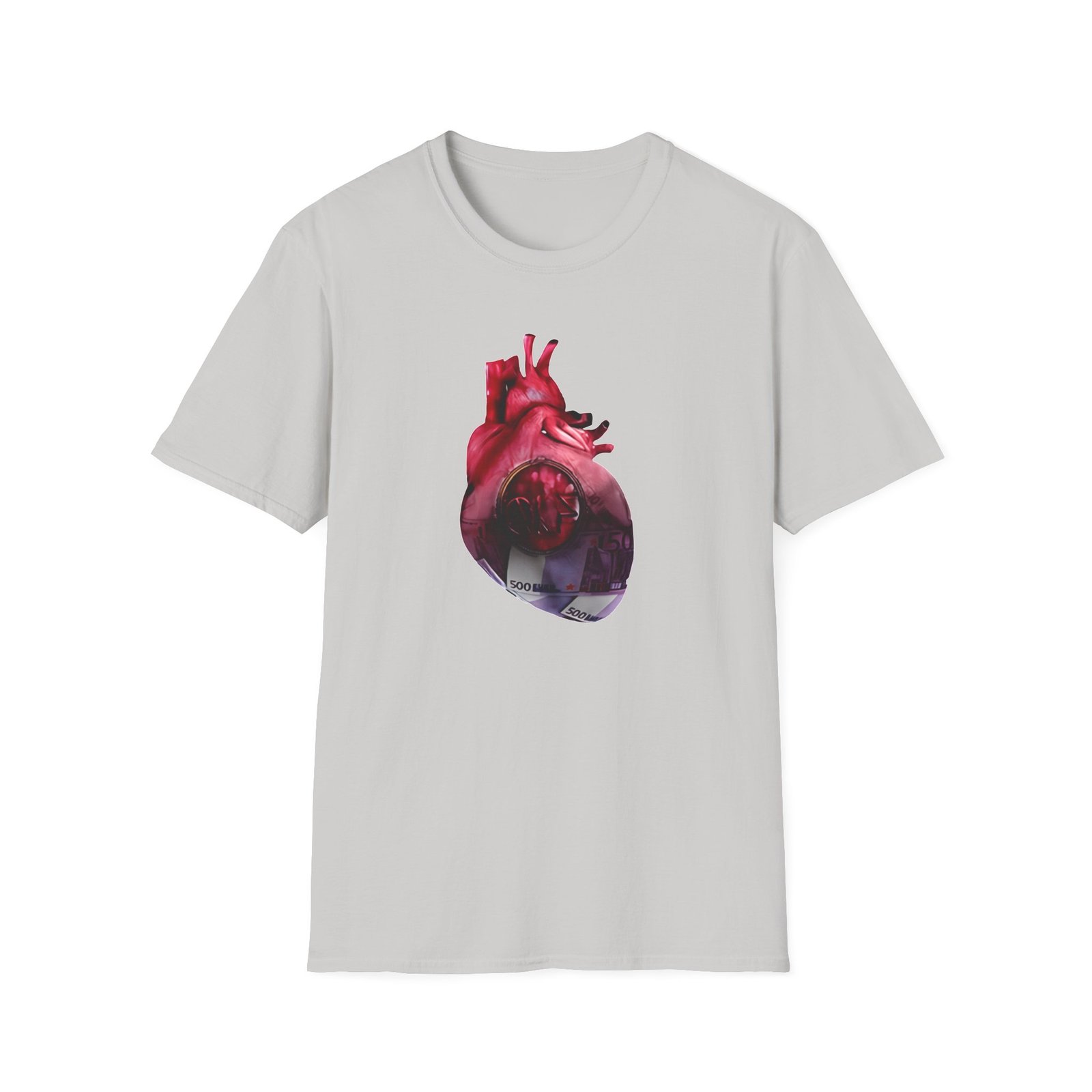 Pnl Qlf Heart Ticket 500€ Unisex Softstyle T-Shirt