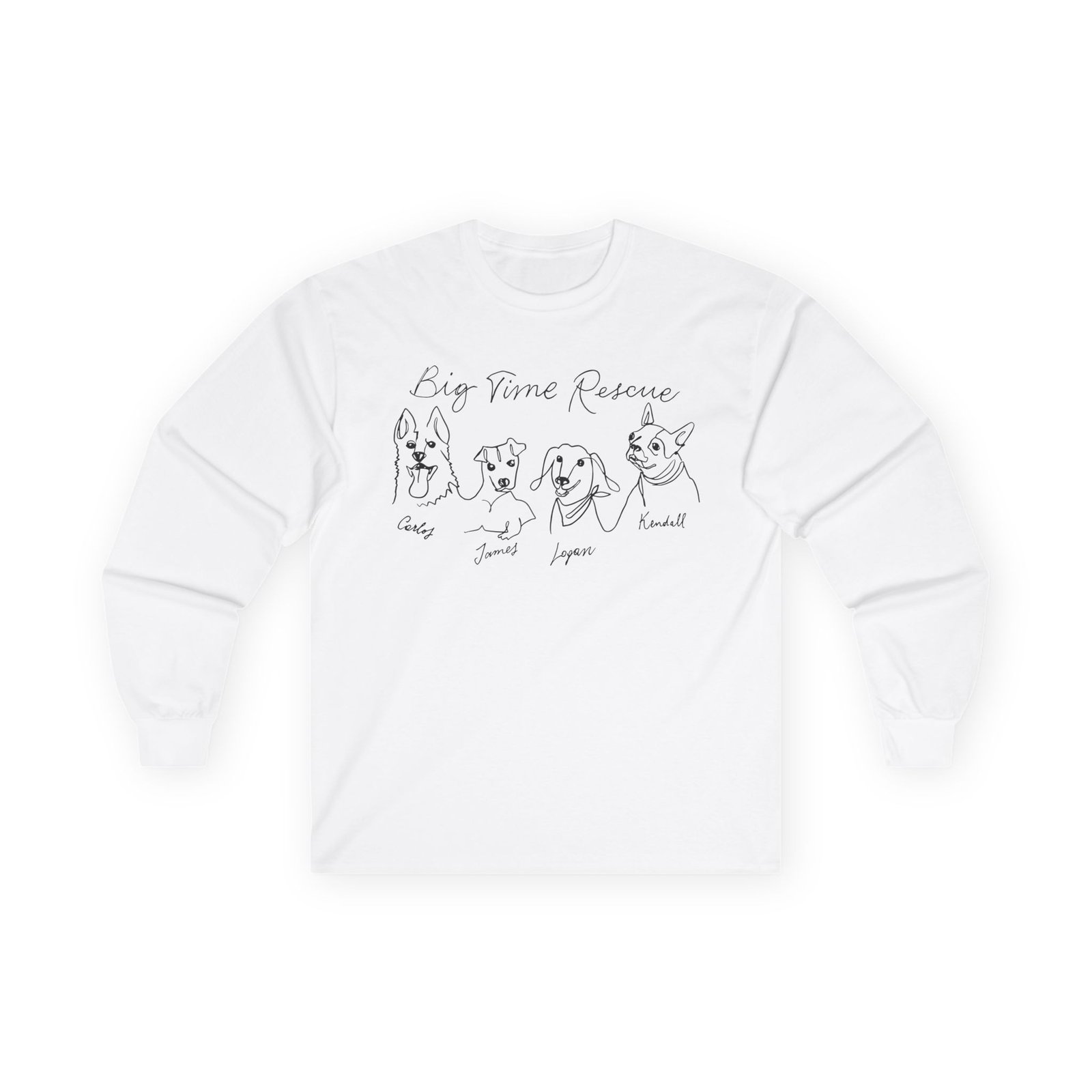 Big Time Rush Big Time Rescue Unisex Ultra Cotton Long Sleeve Tee