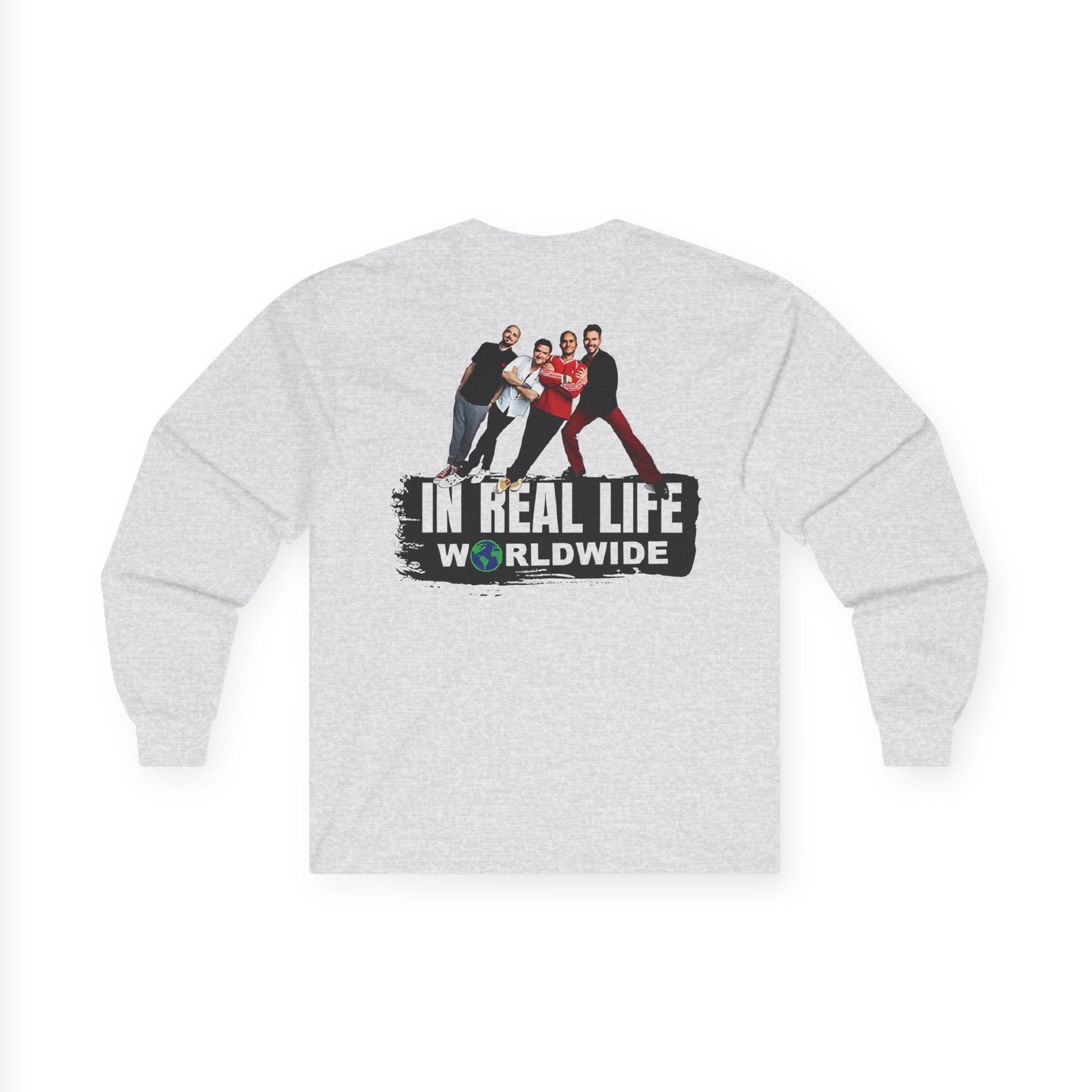 Big Time Rush Btr in Real Life Worldwide Unisex Ultra Cotton Long Sleeve Tee