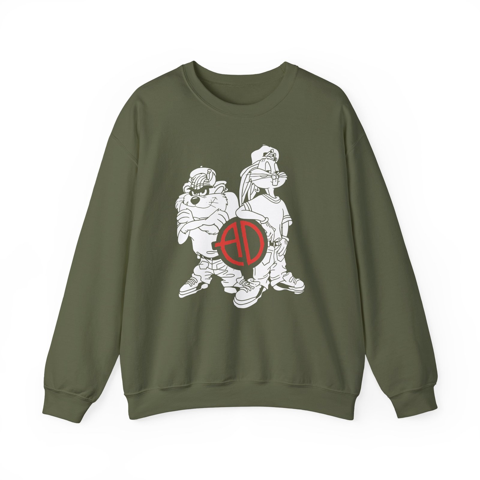 Angel Dust Backwards Unisex Heavy Blend Crewneck Sweatshirt