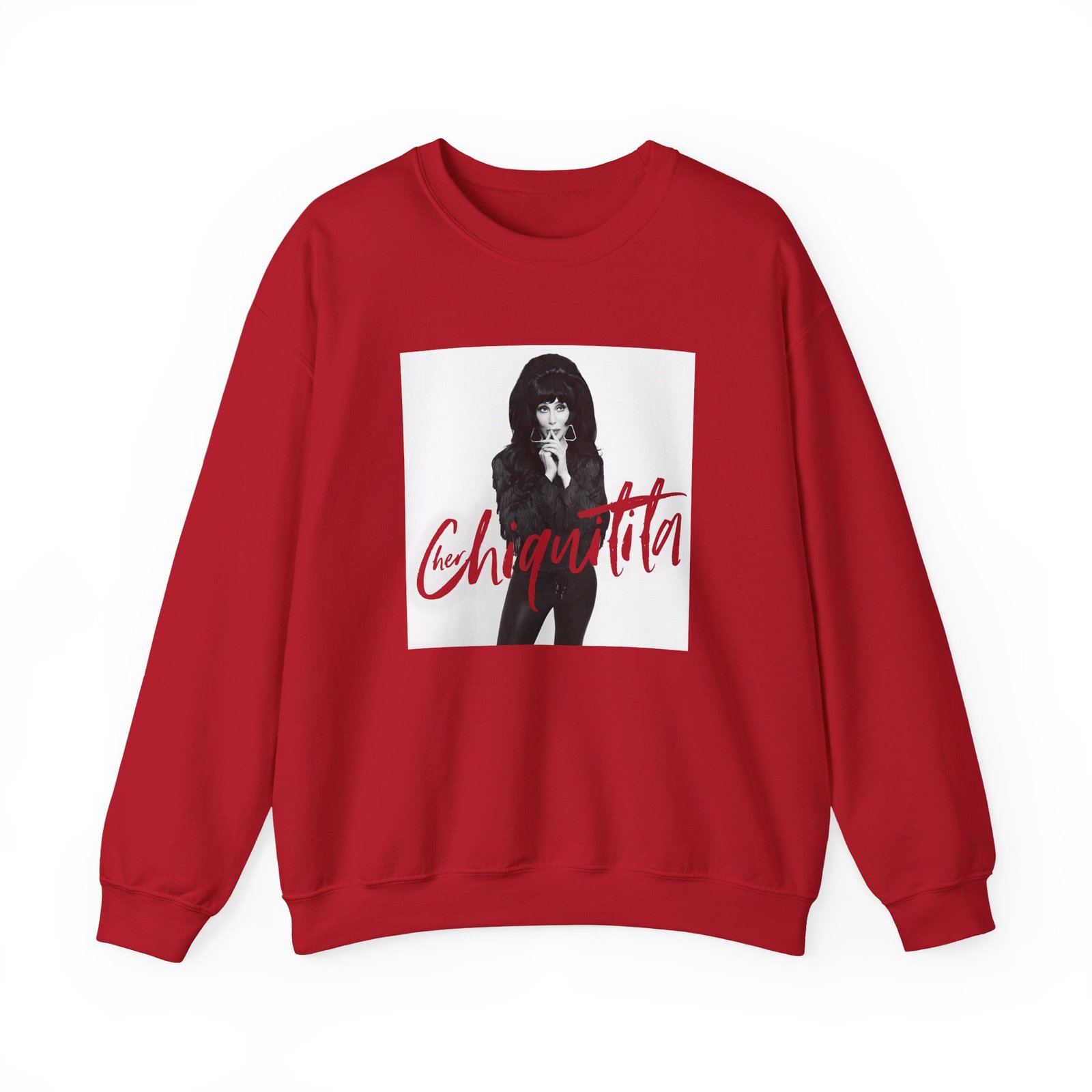 Cher Chiquitita Photo Unisex Heavy Blend™ Crewneck Sweatshirt
