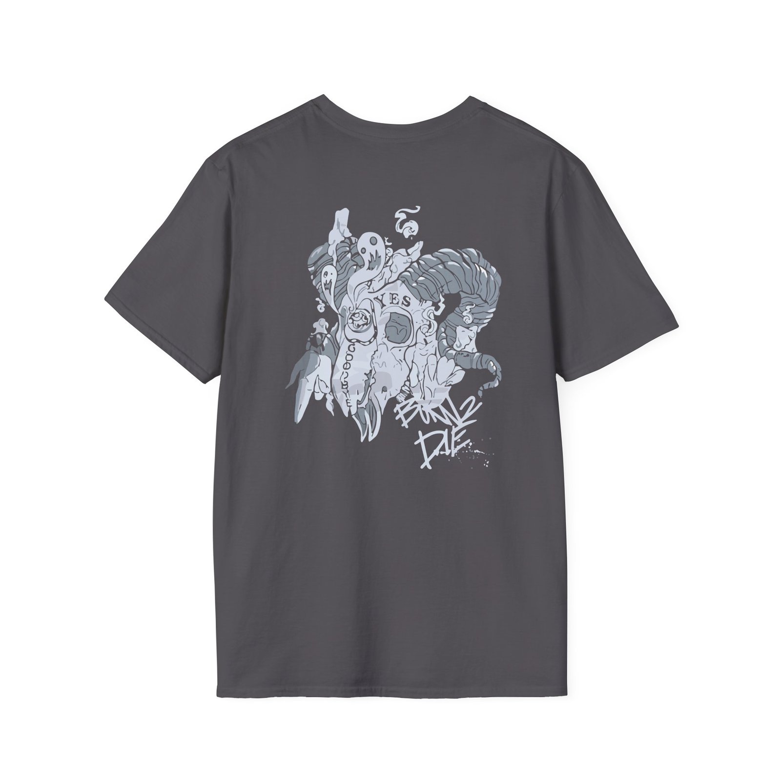 Ghastly - Born 2 Die Unisex Softstyle T-Shirt