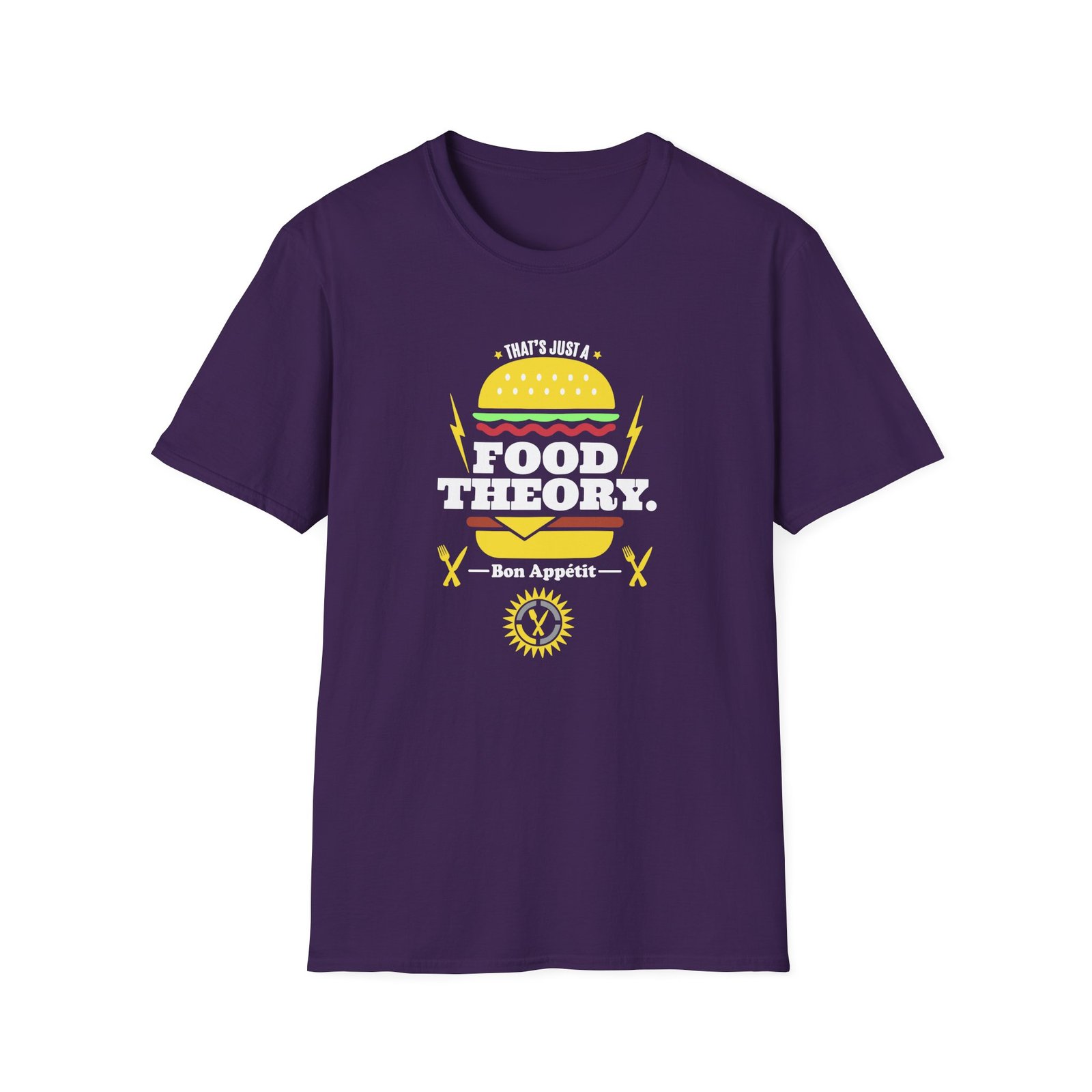 Matpat Game Theory Food Theory Flaming Hot Unisex Softstyle T-Shirt