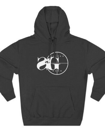 KBK Sniper Gang Logo Three-Panel Fleece Hoodie