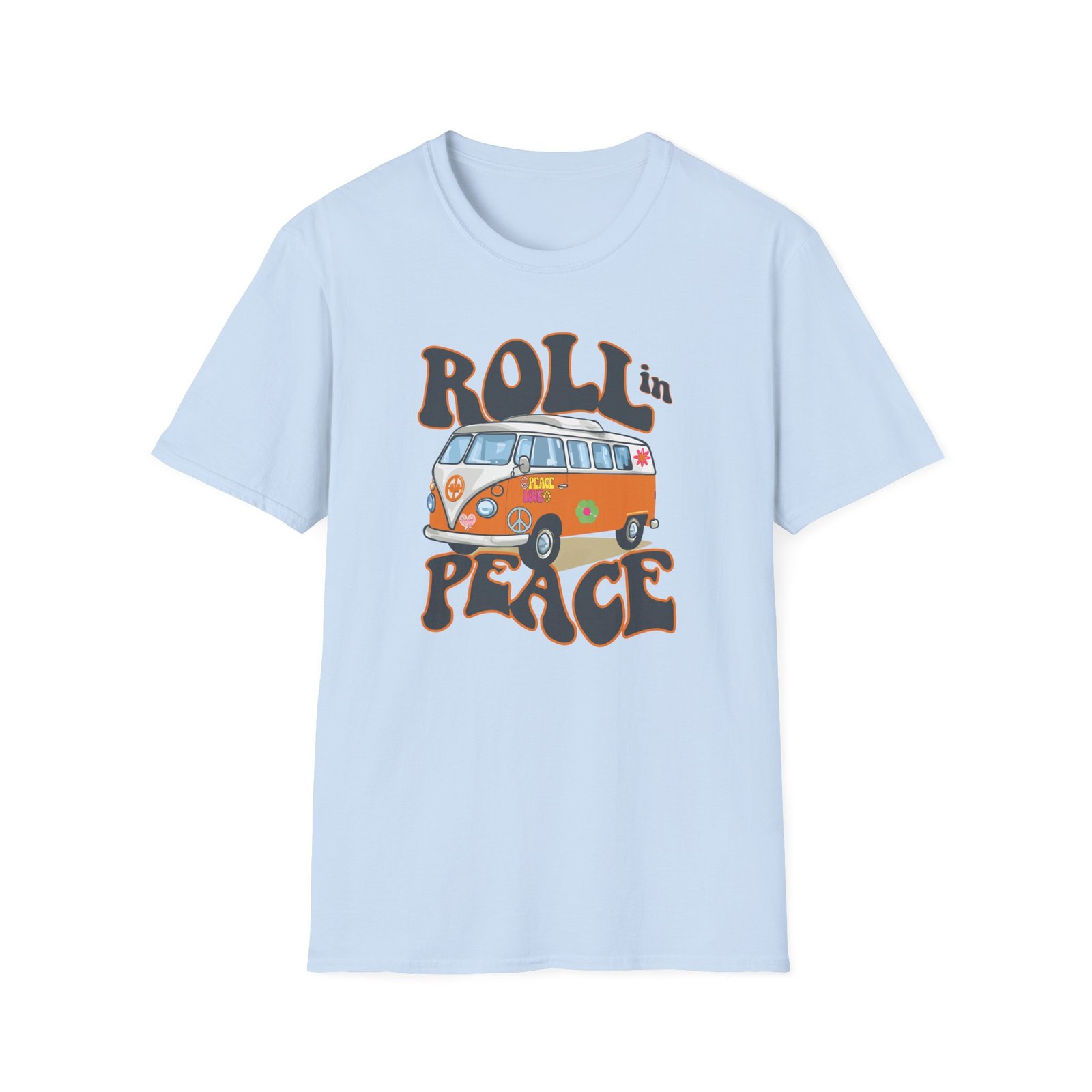 KBK Roll in Peace Unisex Softstyle T-Shirt