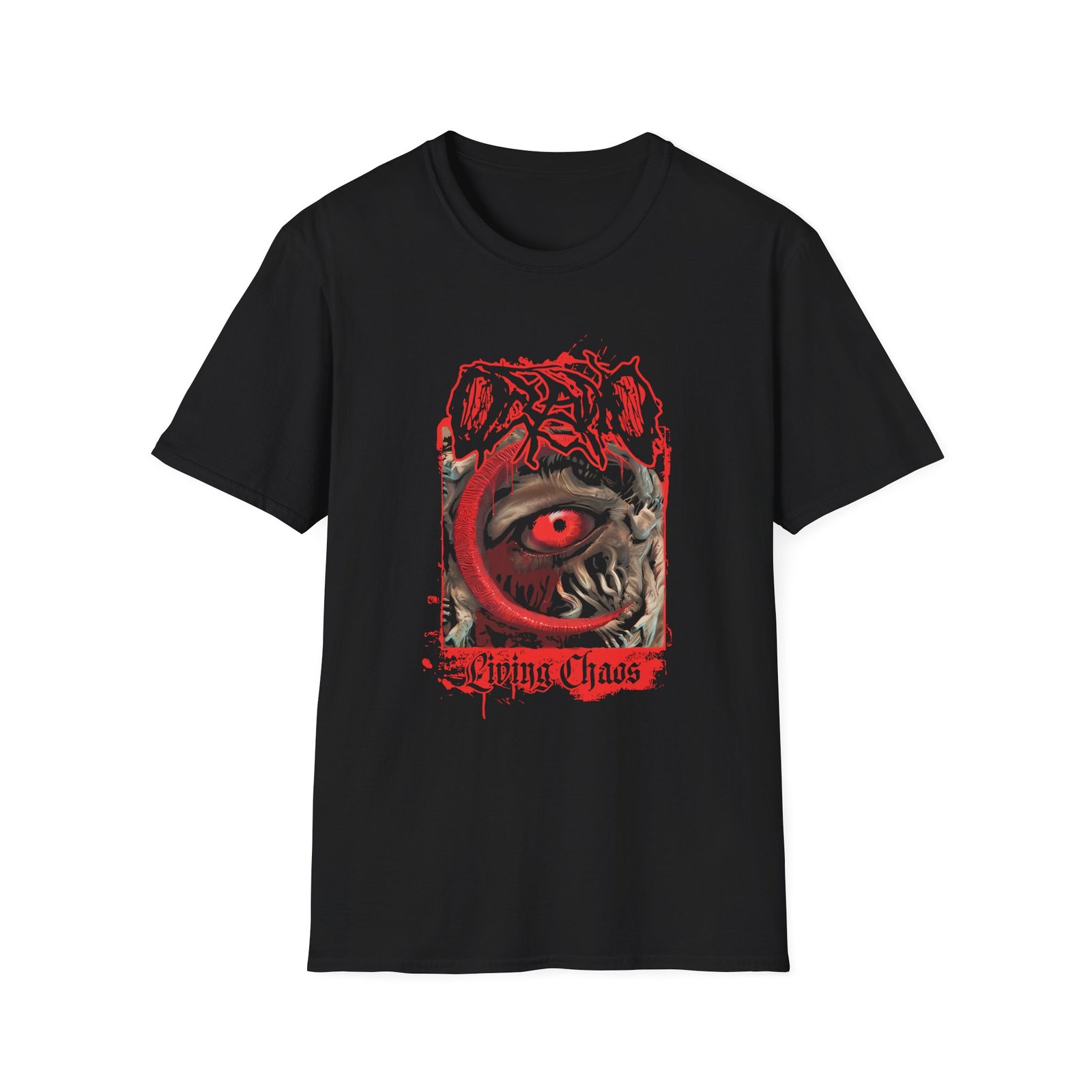 Oceano Living Chaos Album Art Unisex Softstyle T-Shirt