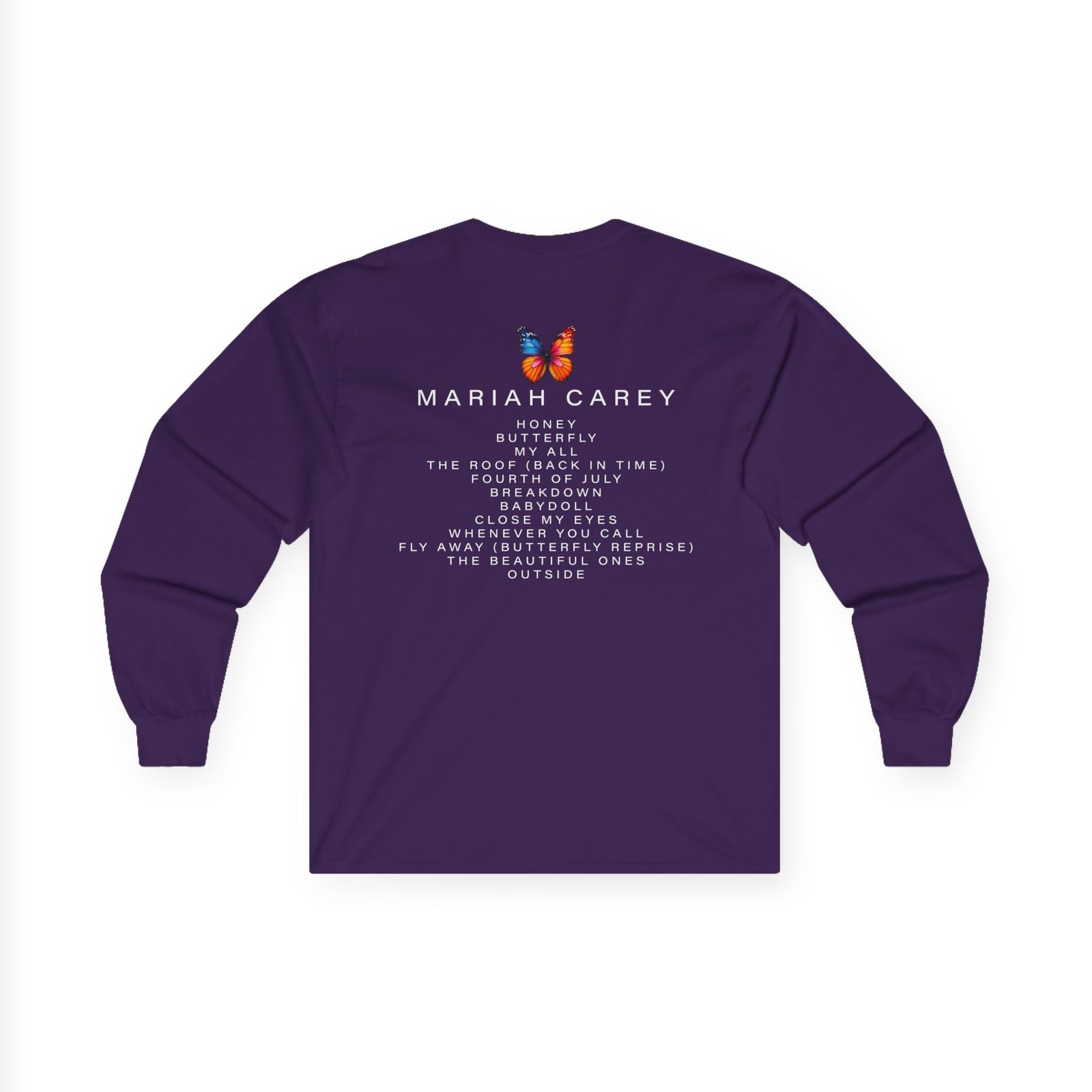 Mariah Carey Butterfly Unisex Ultra Cotton Long Sleeve Tee