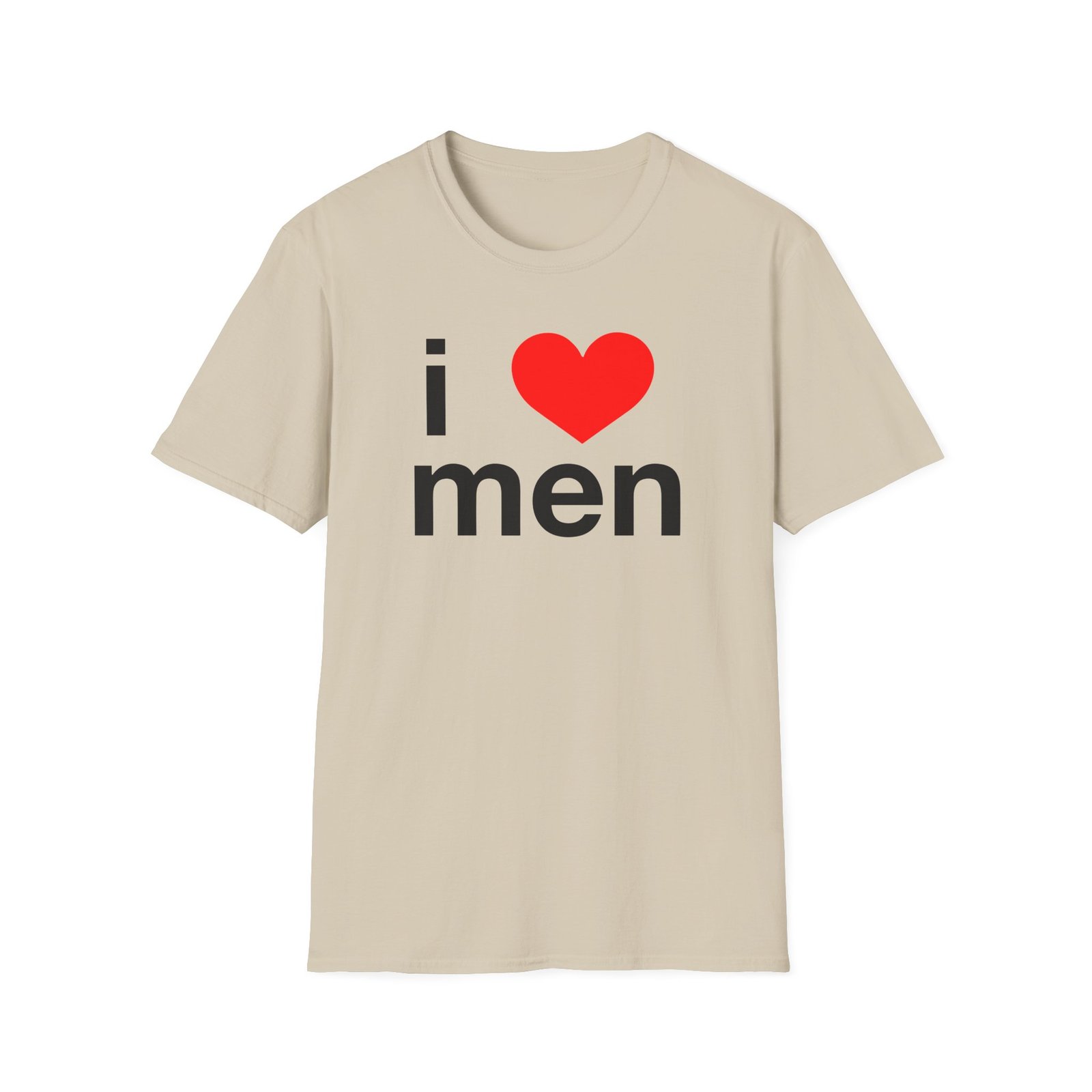 Muna I Heart Men Baby Unisex Softstyle T-Shirt