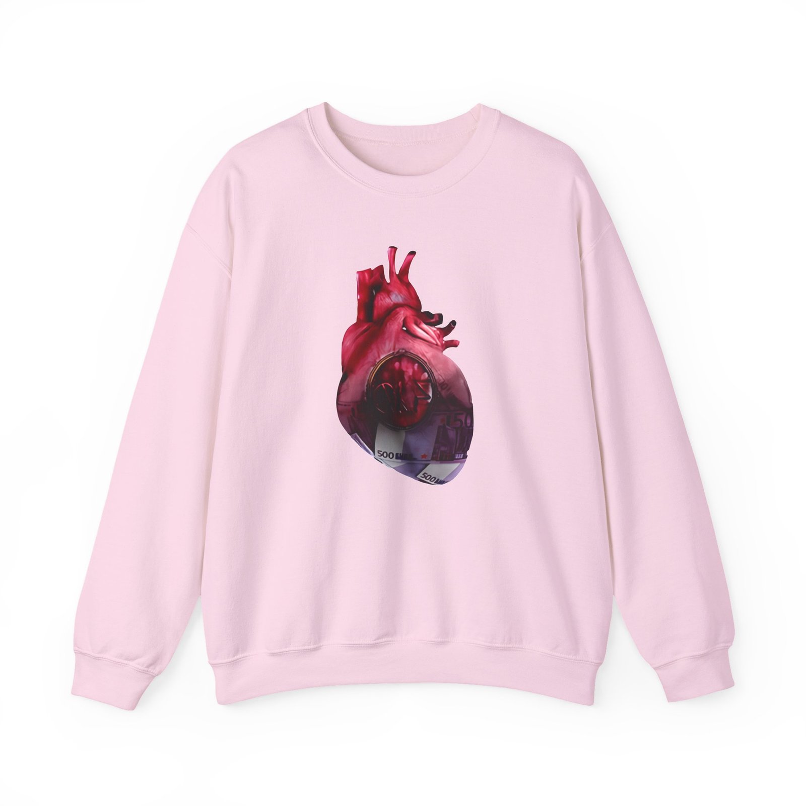 Pnl Qlf Heart Ticket 500€ Unisex Heavy Blend™ Crewneck Sweatshirt