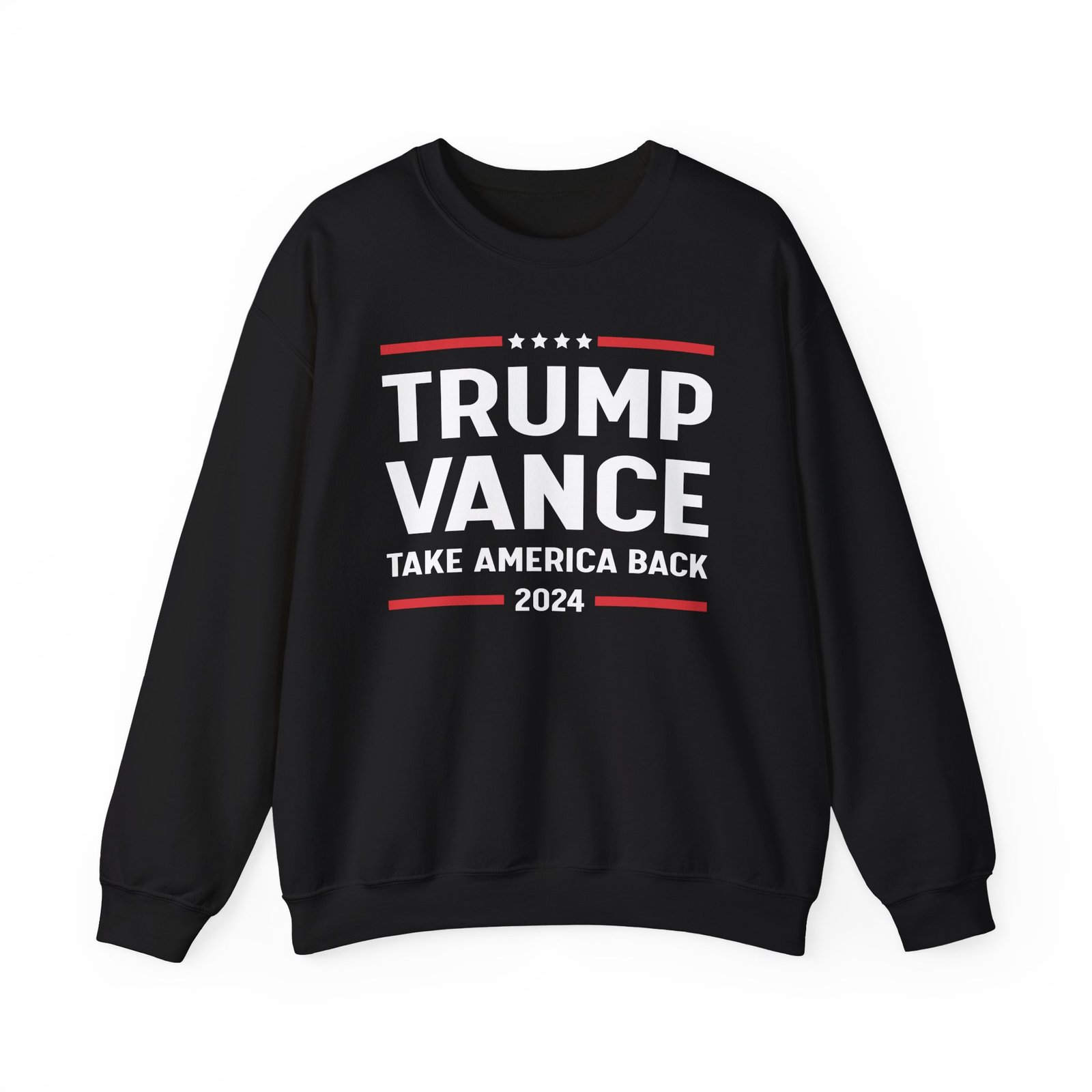 Support Trump Vance 2024 With This Take America Back Unisex Heavy Blend™ Crewneck Sweatshirt