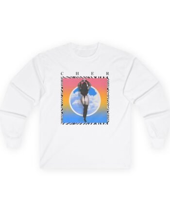 Cher in the Clouds Photo Unisex Ultra Cotton Long Sleeve Tee