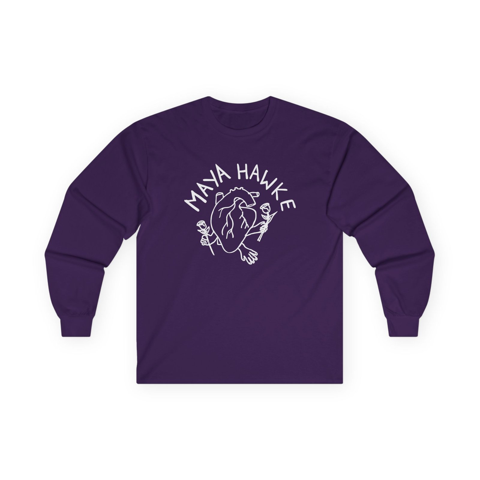 Maya Hawke Generous Heart Unisex Ultra Cotton Long Sleeve Tee