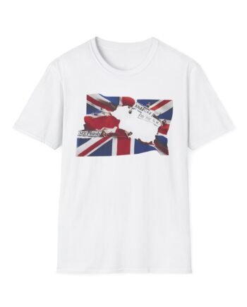 SPM Anarchy in the Uk Flag Unisex Softstyle T-Shirt