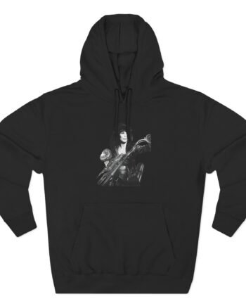 Cher Three-Panel Fleece Hoodie