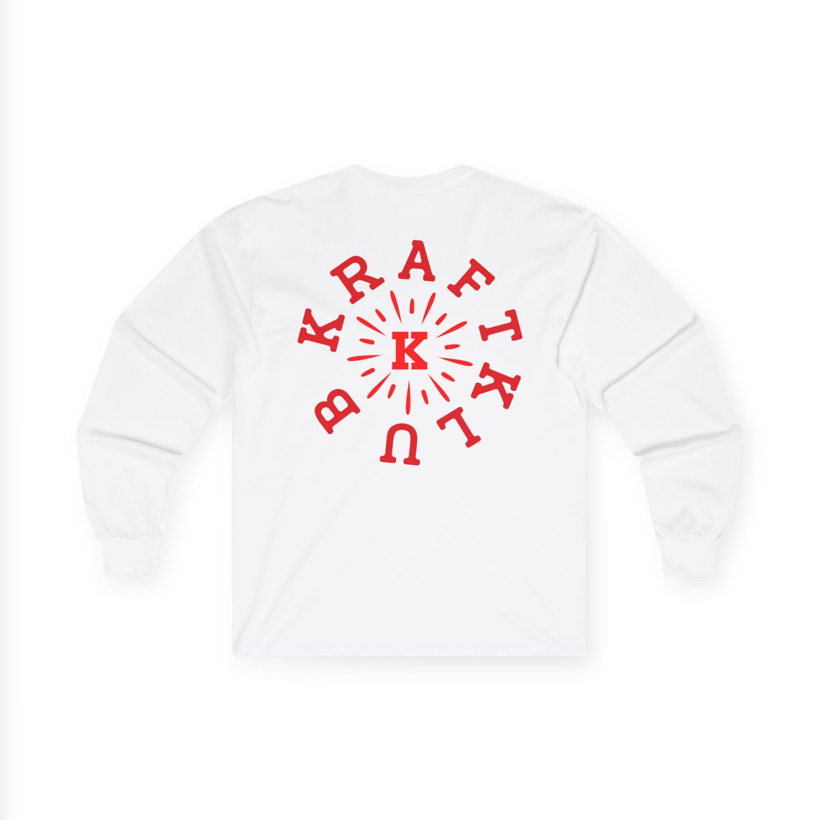 Kraftklub Glowing K Unisex Ultra Cotton Long Sleeve Tee
