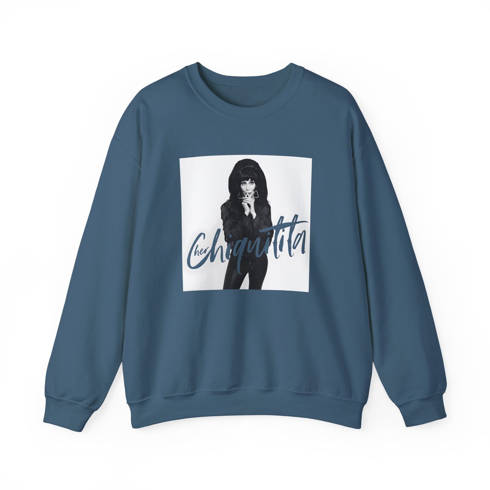 Cher Chiquitita Photo Unisex Heavy Blend™ Crewneck Sweatshirt