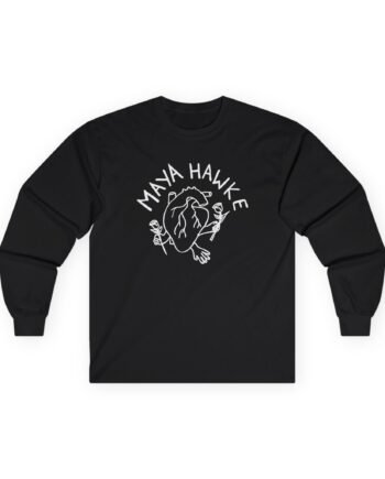 Maya Hawke Generous Heart Unisex Ultra Cotton Long Sleeve Tee