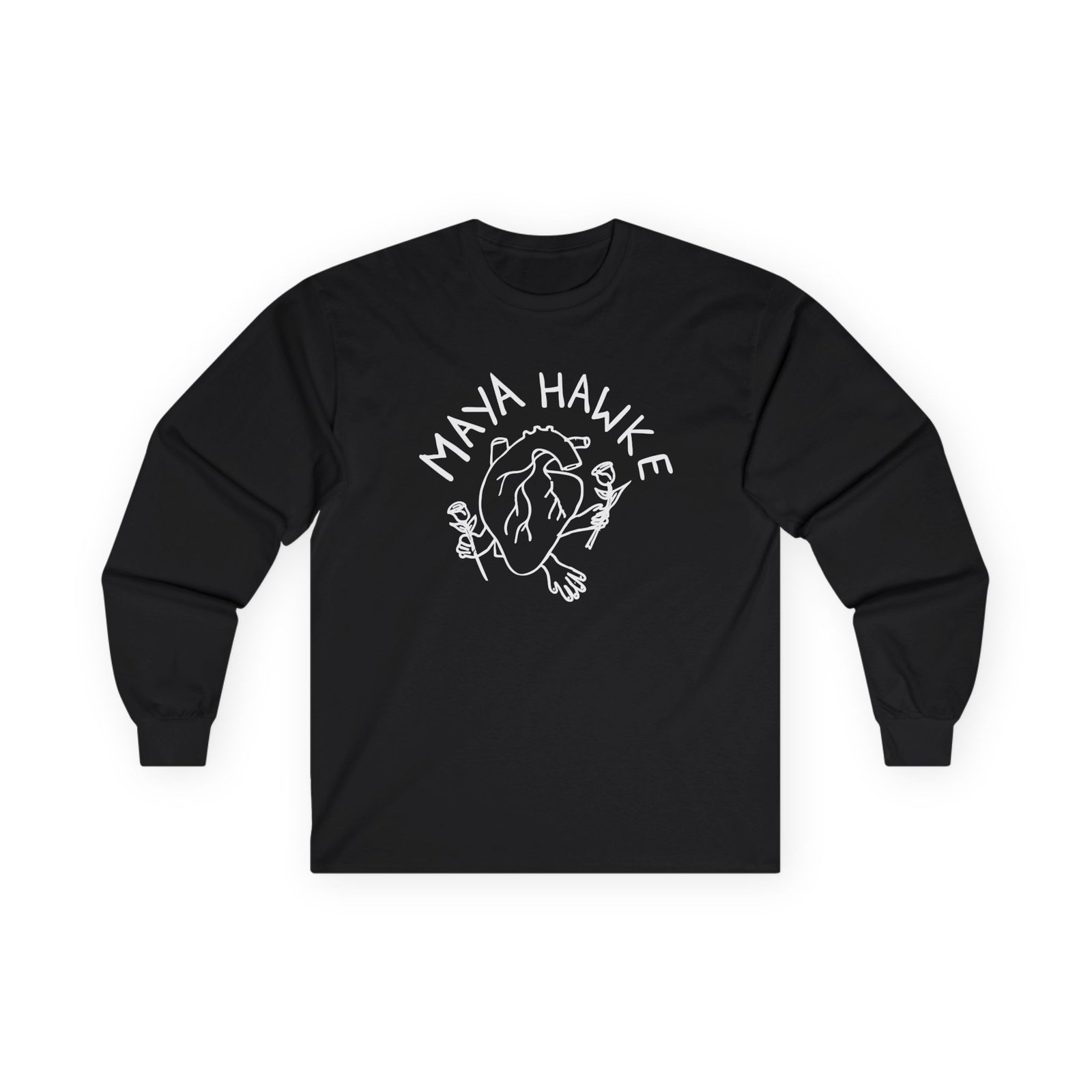 Maya Hawke Generous Heart Unisex Ultra Cotton Long Sleeve Tee