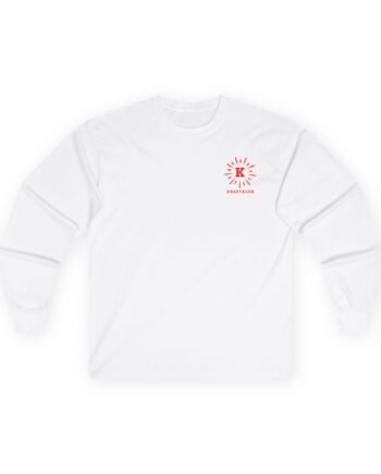 Kraftklub Glowing K Unisex Ultra Cotton Long Sleeve Tee