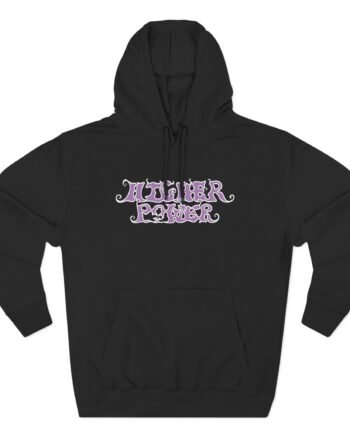 Higher Power Feel Connected Three-Panel Fleece Hoodie