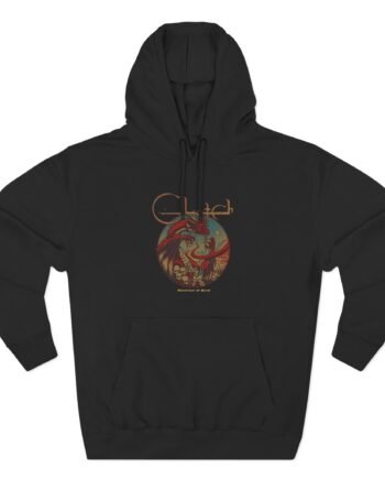 Clutch Mountain Of Bone Three-Panel Fleece Hoodie