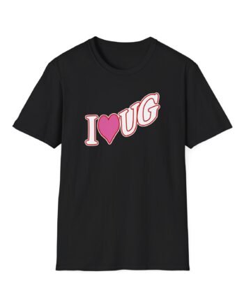 Undergrunn I Love Ug Unisex Softstyle T-Shirt