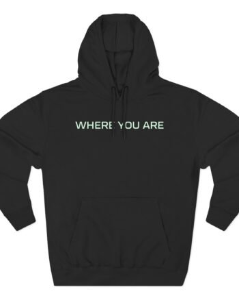 John Summit Where You Are Galaxy Three-Panel Fleece Hoodie