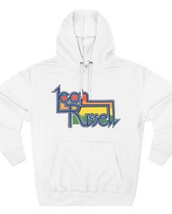 Leon Russell Logo Three-Panel Fleece Hoodie