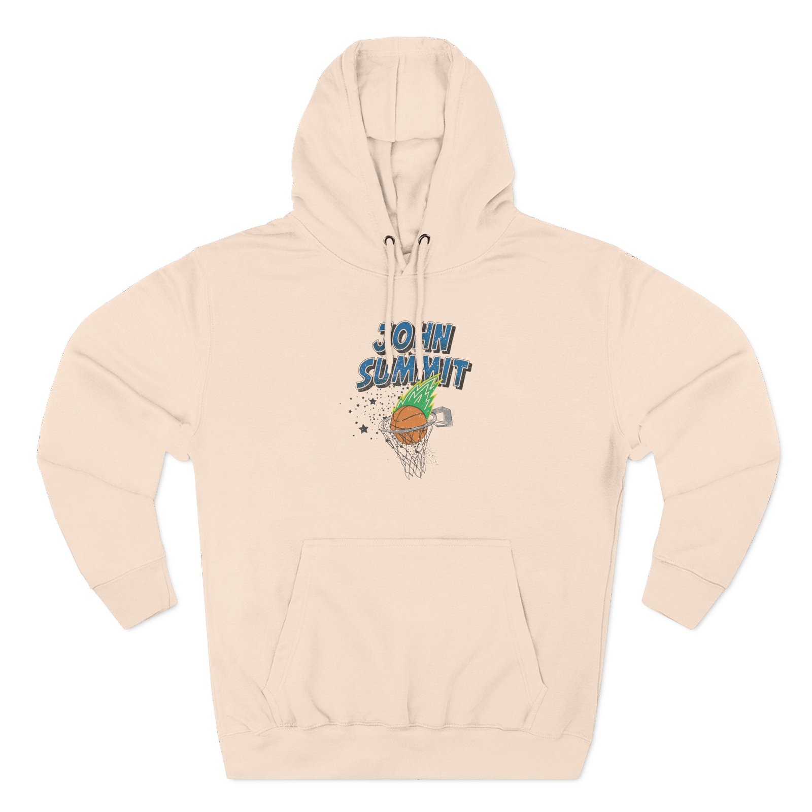 John Summit Swoosh Three-Panel Fleece Hoodie