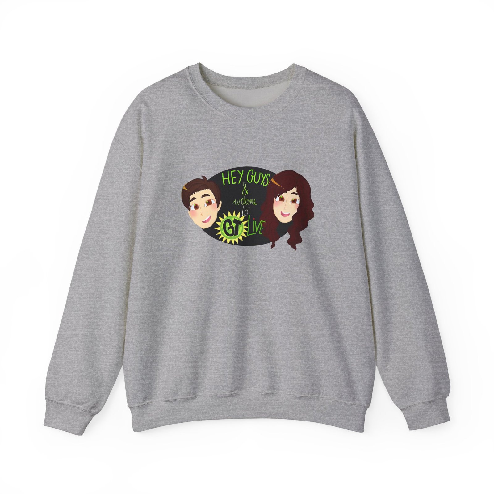 Matpat Game Theory Live Unisex Heavy Blend™ Crewneck Sweatshirt