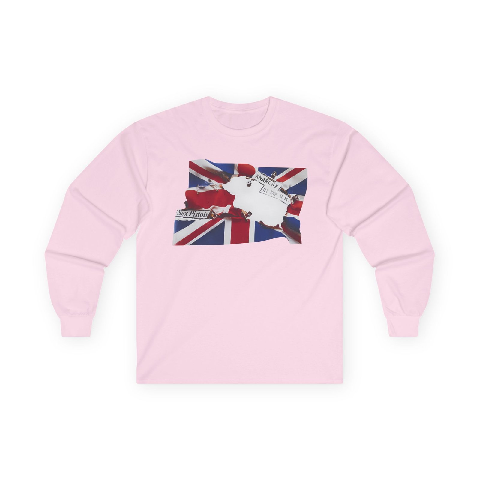 SPM Anarchy in the Uk Flag Unisex Ultra Cotton Long Sleeve Tee