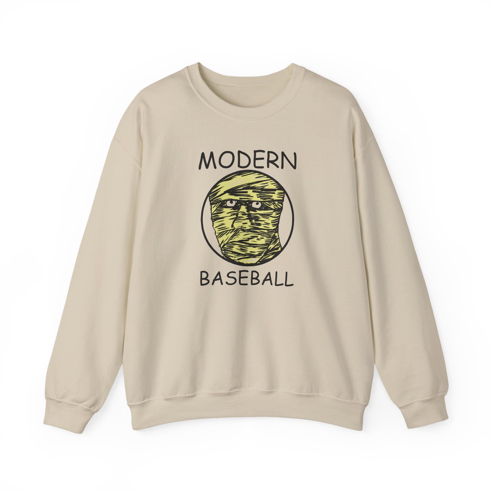 Modern Baseball Mummy Unisex Heavy Blend™ Crewneck Sweatshirt