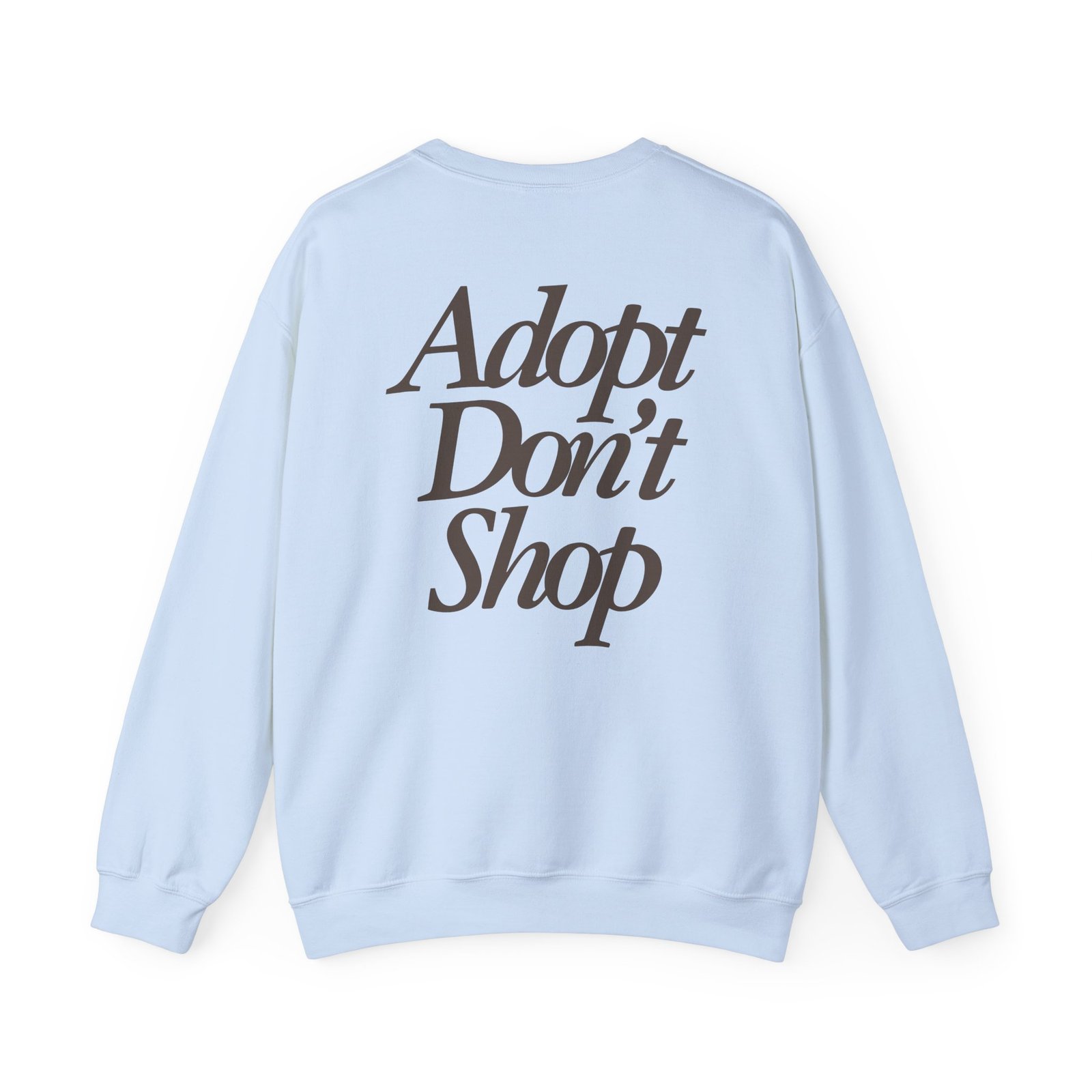 Miss Peaches Adopt Don’t Shop Unisex Heavy Blend™ Crewneck Sweatshirt