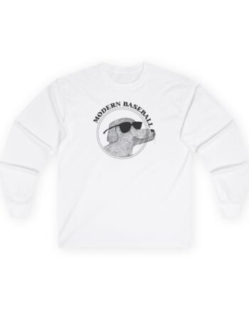 Modern Baseball Realistic Dog Unisex Ultra Cotton Long Sleeve Tee