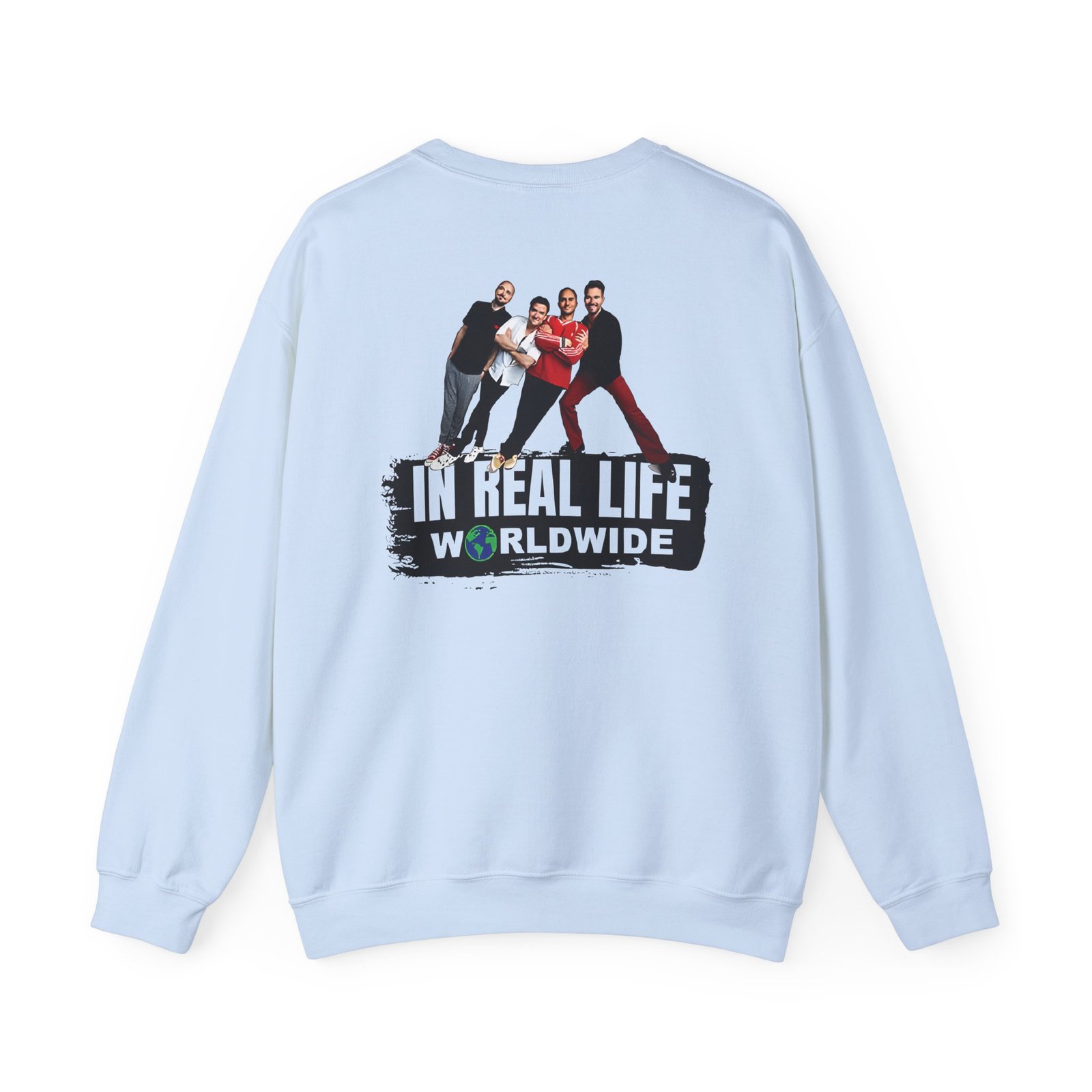 Big Time Rush Btr in Real Life Worldwide Unisex Heavy Blend™ Crewneck Sweatshirt