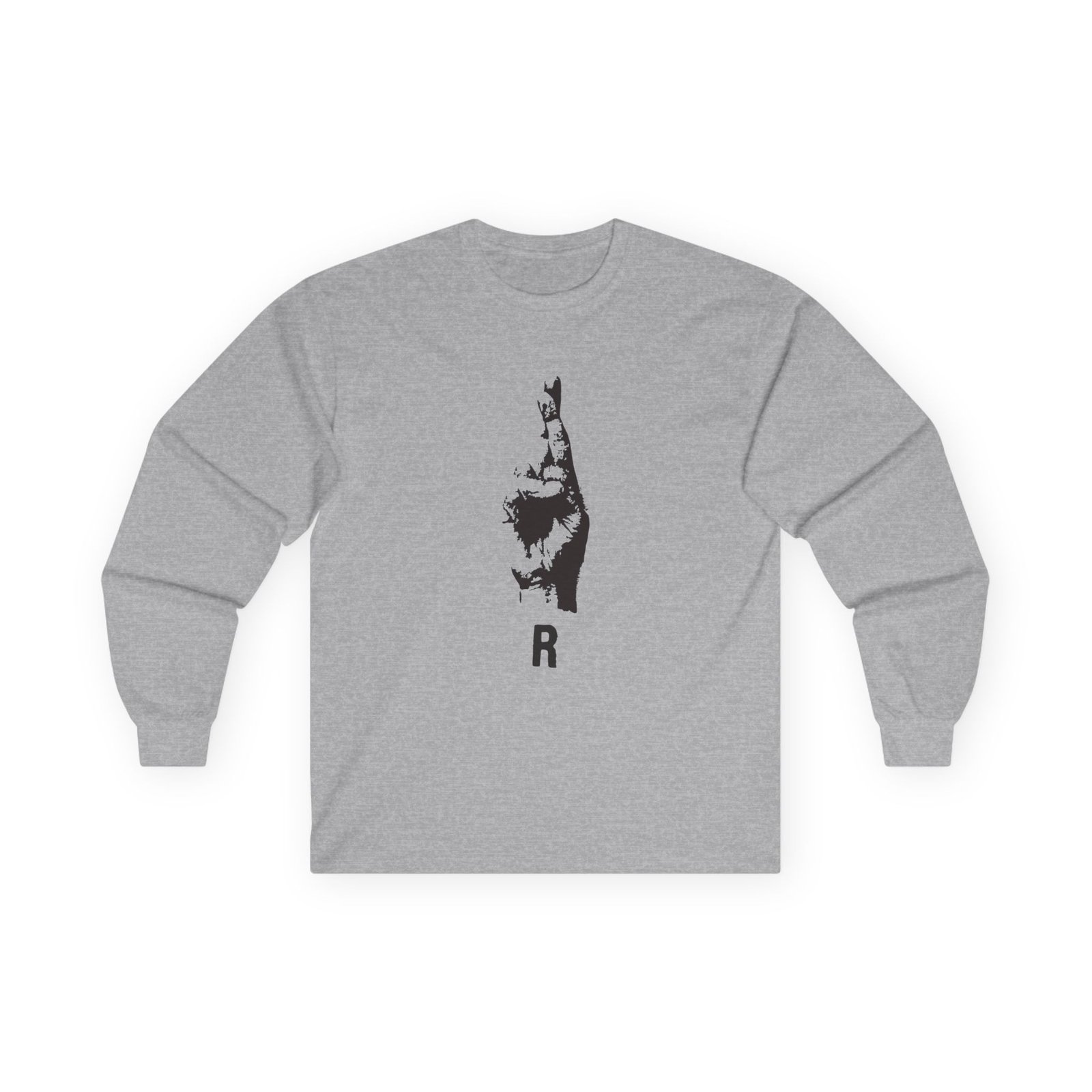 Russ Hand Sign Unisex Ultra Cotton Long Sleeve Tee