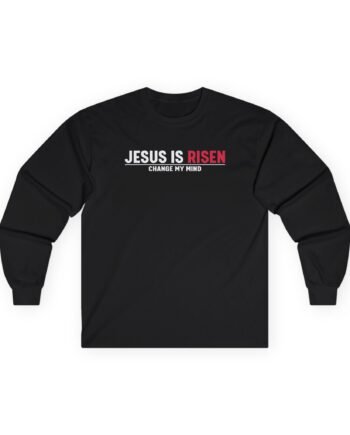 Louder With Crowder Jesus is Risen Unisex Ultra Cotton Long Sleeve Tee