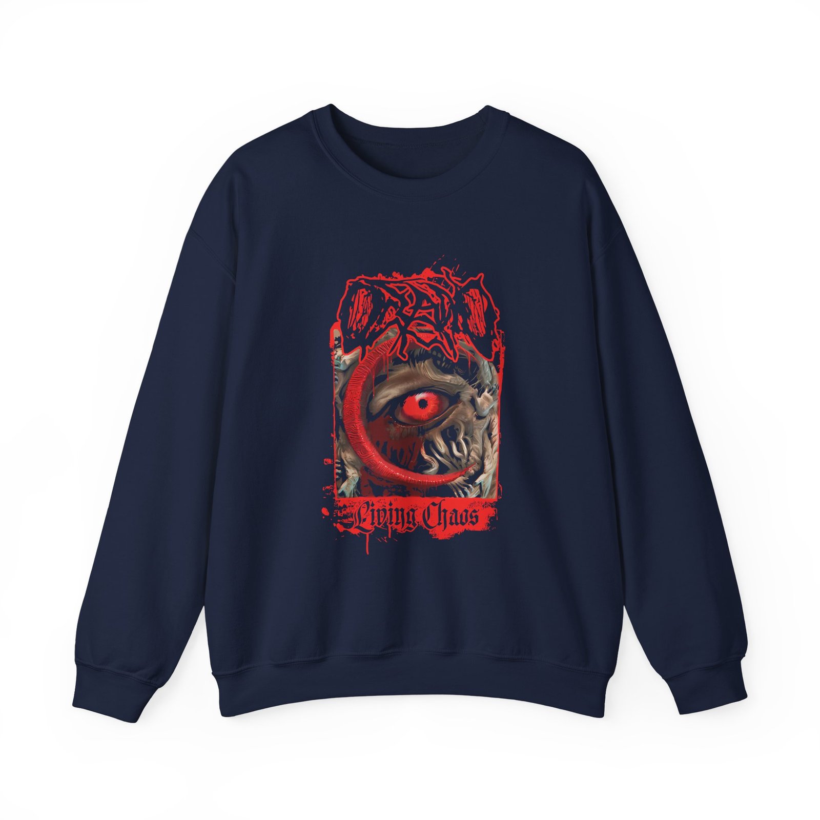 Oceano Living Chaos Album Art Unisex Heavy Blend™ Crewneck Sweatshirt