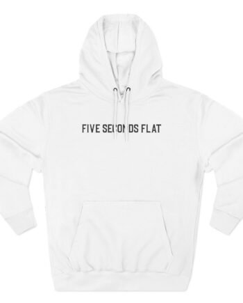 Lizzy Mcalpine Five Seconds Flat Three-Panel Fleece Hoodie