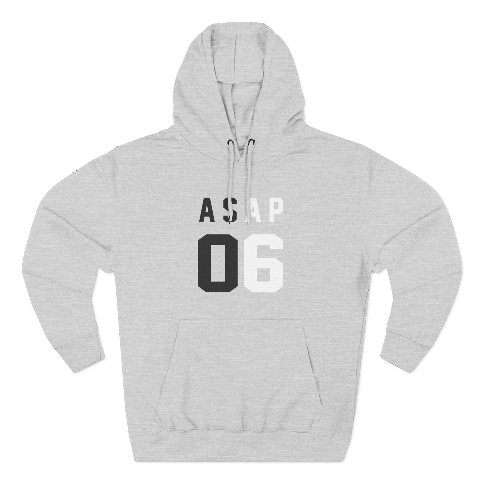 Asap Rocky a$ap 06 Three-Panel Fleece Hoodie